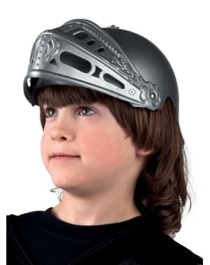 Helm middeleeuwse strijder voor jongens