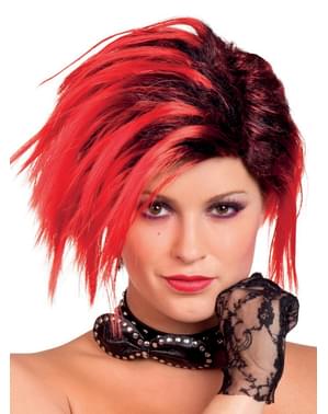 Crvenokosa punk perika za žene