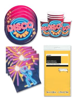 Disco Feestdecoraties voor 12 personen