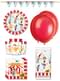Premium Circus Feestdecoratie voor 8 personen
