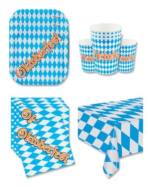 Oktoberfest-feestdecoraties voor 12 personen