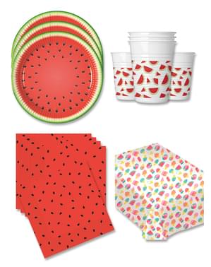 Watermelon Party Decorations for 16 People