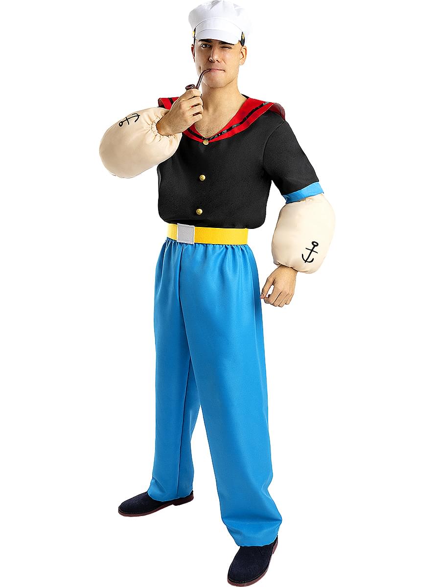 Costume Braccio di Ferro adulto taglie forti