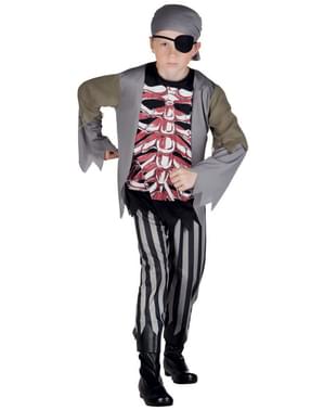 Déguisement pirate et ses os garçon