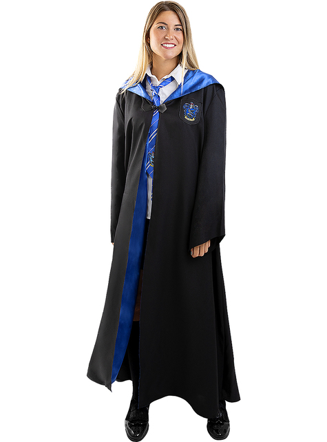 Elbenwald Harry Potter Cravates design Serdaigle rayées pour hommes &  femmes 135 cm en boîte cadeau bleue : : Mode