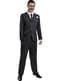 1920s Gangster Costume in Black Plus Size