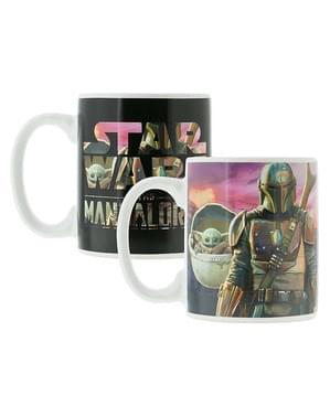 Caneca The Mandalorian muda cor - Star Wars