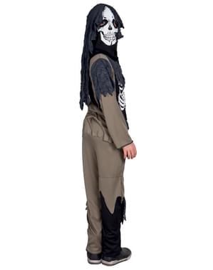Boy's Raggedy Skeleton Costume