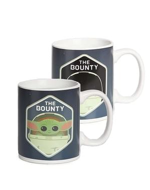 Caneca Baby Yoda The Mandalorian muda cor - Star Wars