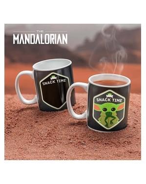 Hrnček s meniacou sa farbou Mandalorian Baby Yoda - Hviezdne vojny