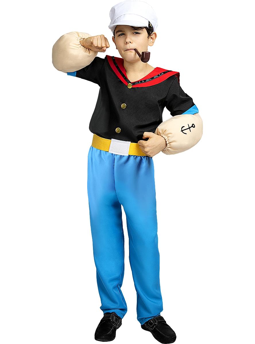 Popeye Kostüm für Kinder