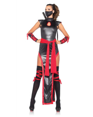 Skygge Ninja Kostyme Dame