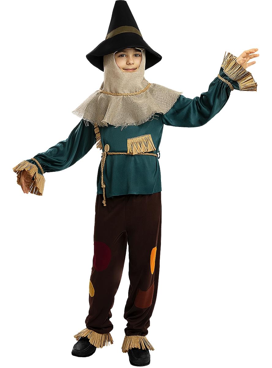 Costume Fai Da Te Halloween Set Accessori Spaventapasseri In Carta