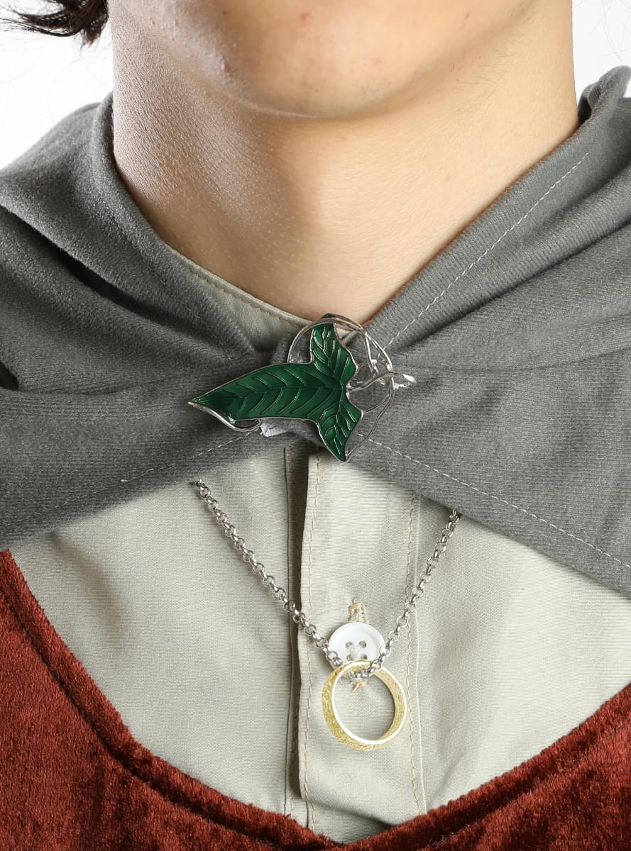 Broche Feuille de la Lorien Le Seigneur des Anneaux Funidelia