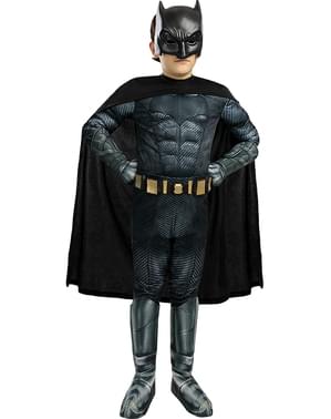 Batman Kostüm deluxe für Kinder - Gerechtigkeitsliga