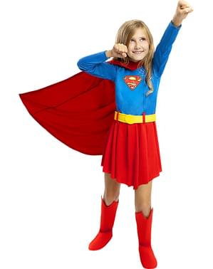 Supergirl-Puku Tytöille