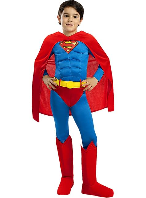 Costume Superman con maglietta e maschera da bambino per 7,50 €