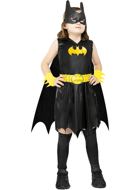 MASCHERA ABITO COSPLAY The Batman Batgirl bambini supereroe principessa  ragazze mantello EUR 20,01 - PicClick IT
