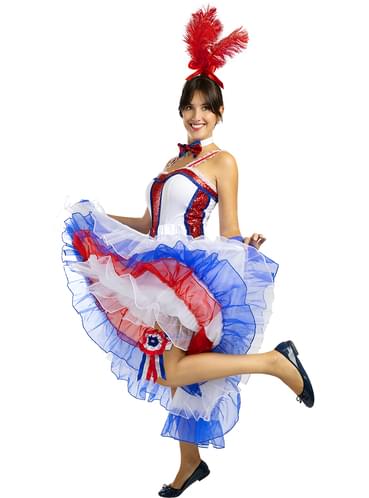 Cancan Costume Adult Saloon Girl Costume