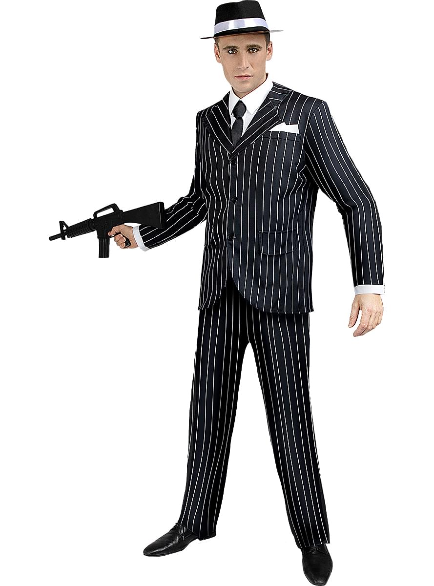 Костюм на бизнесмен в черно 
