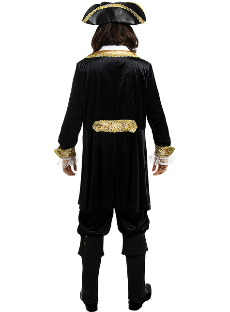 Déguisement pirate deluxe homme grande taille - Collection colonial