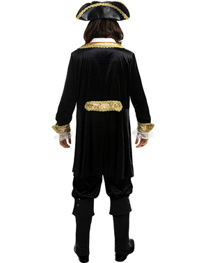 Disfraz de pirata deluxe para hombre talla grande - Colección colonial