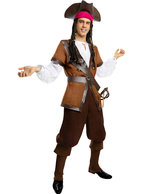 Pirate Costume for Men Plus Size - Caribbean Collection