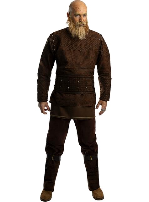 Disfraz de vikingo con capa, casco y cubre botas para hombre por 29,00 €