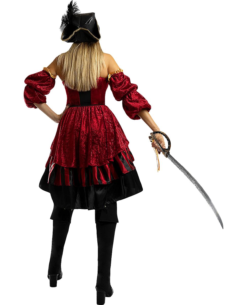 Elegant Corsair Pirate Costume for Women