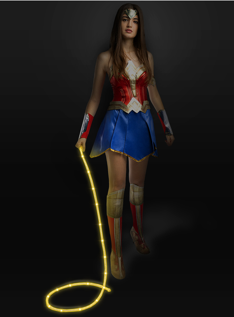 Wonder Woman Costume Donna Supereroe Dc Comics Ufficiale Costume Adulti
