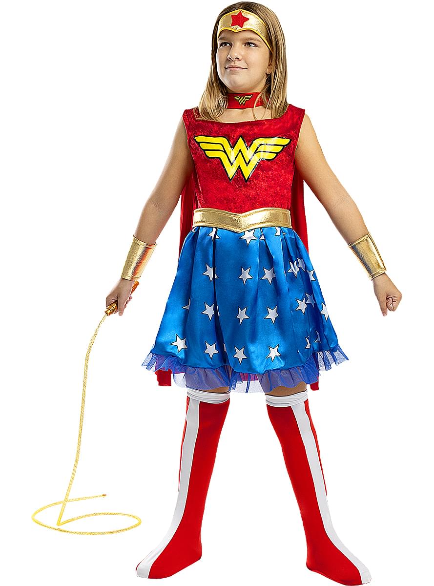 Wonder Woman Costume for Girls. Express delivery | Funidelia