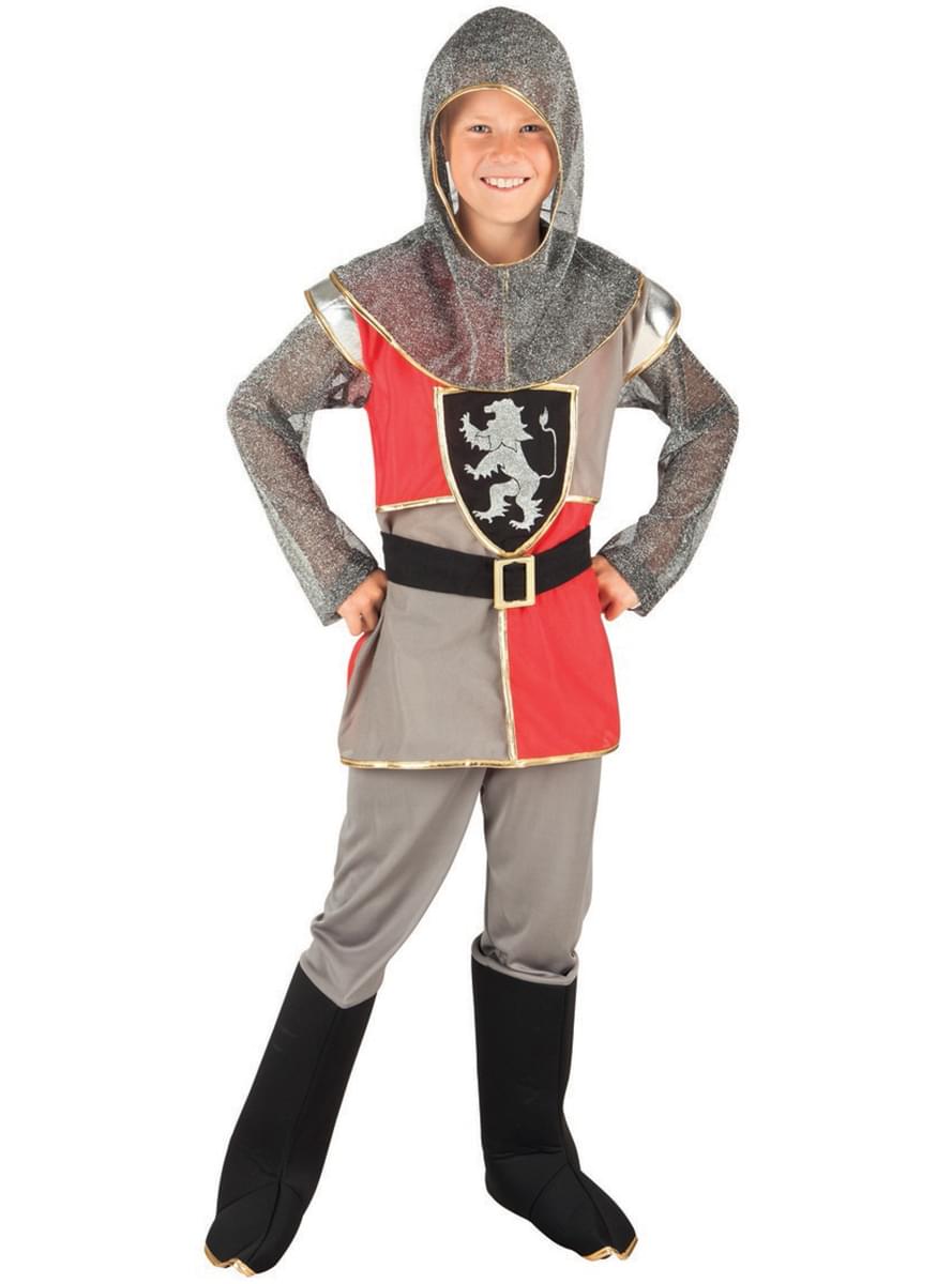 Ridderkostume til drenge