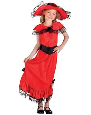 Maskeraddräkt Scarlett för barn