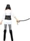 Striped Pirate Costume for Women Plus Size - Black and White Collection