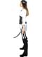 Striped Pirate Costume for Women Plus Size - Black and White Collection