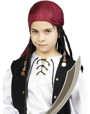 Bandana cu dreduri pentru copii