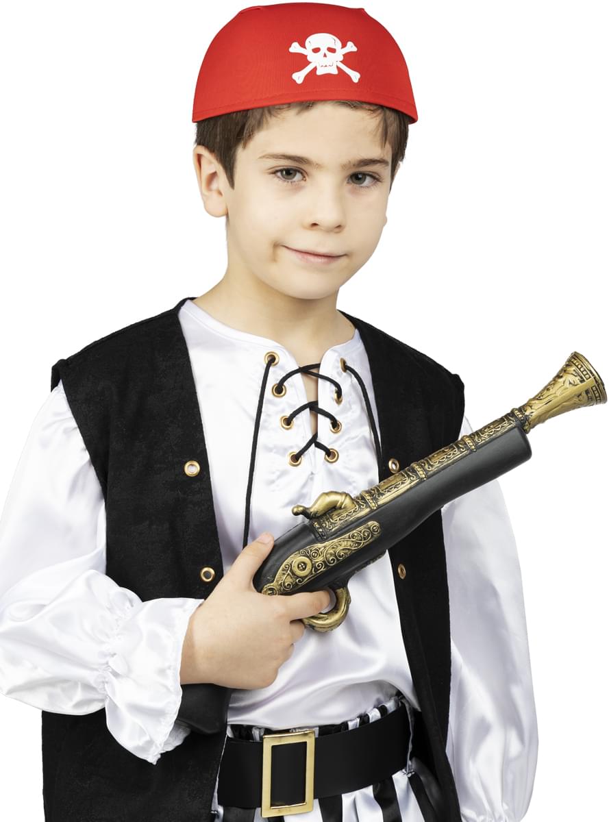 Red Skull Bandana for Kids