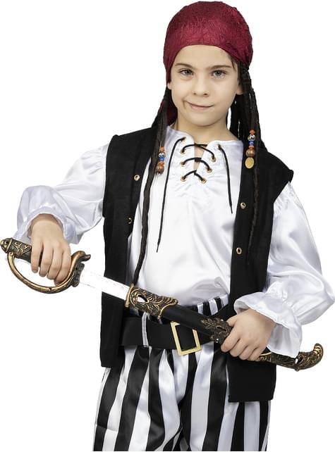 Costume da pirata deluxe da donna - Collezione coloniale. Consegna 24h