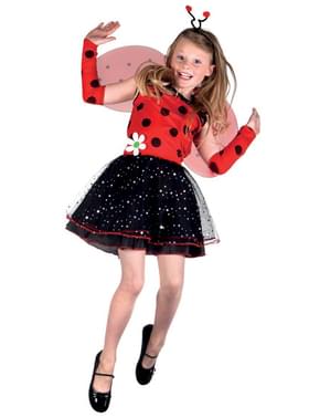 Costume da lady cocinella per bambina