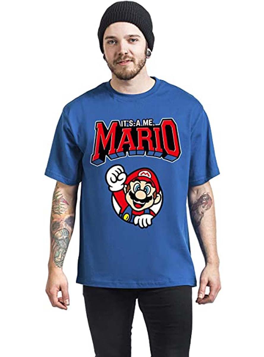 Camiseta Nintendo Super Mario - Varsity