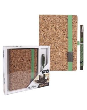 Quadernetto e penna Baby Yoda The Mandalorian - Star Wars
