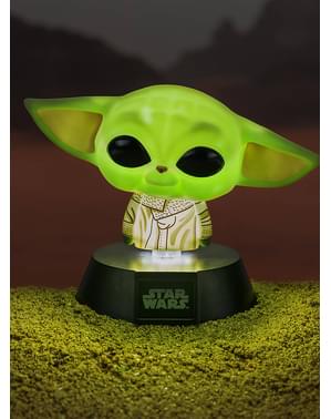 The Mandalorian Baby Yoda Icons Licht - Star Wars
