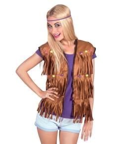 Women's Fringed Hippy Waistcoat
