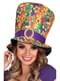 Chapéu de hippie multicolor para adulto