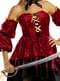 Costume da pirata corsara elegante da donna