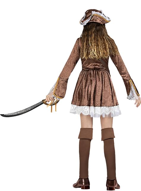 Deluxe Pirate Costume for Women - Colonial Collection