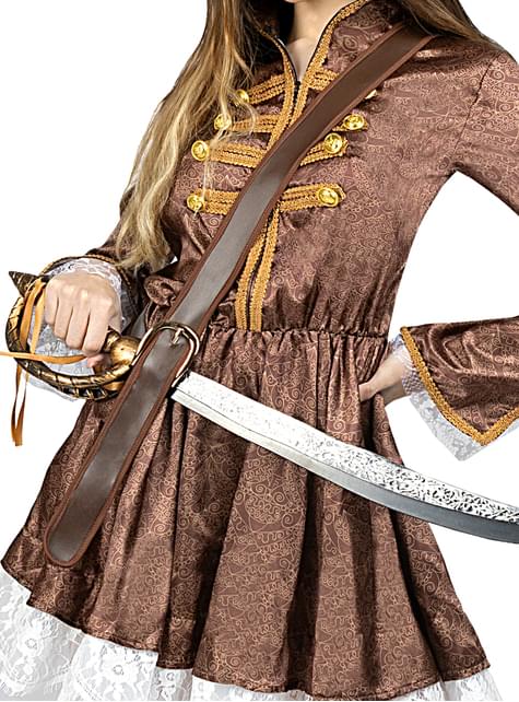 Colonial Pirate Costume for Women. Express delivery