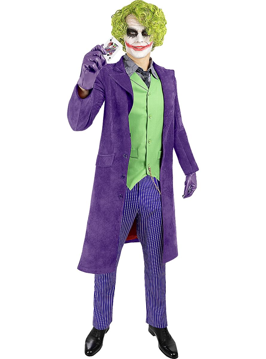 Strój Joker Mroczny Rycerz - Diamond Edition