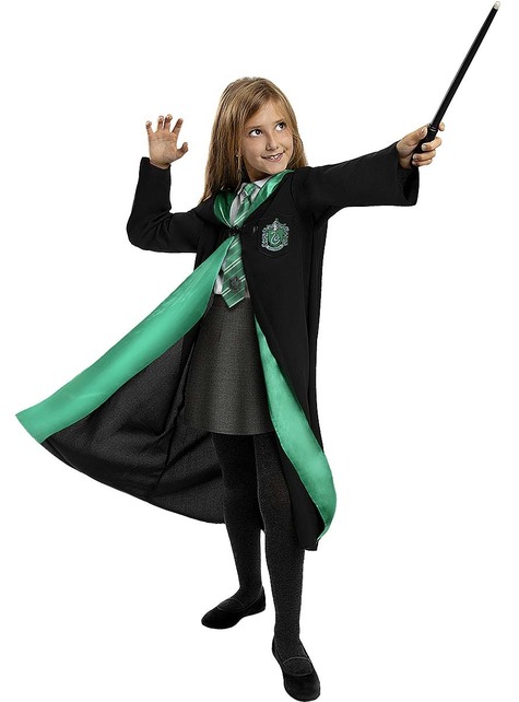 Harry Potter Slytherin Kostume til Børn