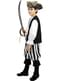 Costume da pirata a strisce per bambino - Collezione bianca e nera
